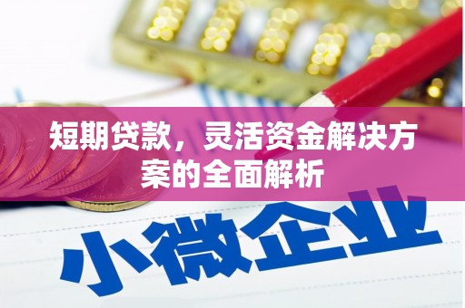 同江短期贷款，灵活资金解决方案的全面解析